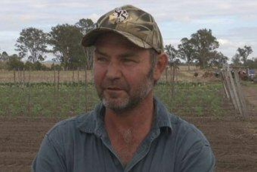 Hugh Gurney, salah satu petani di Australia 
