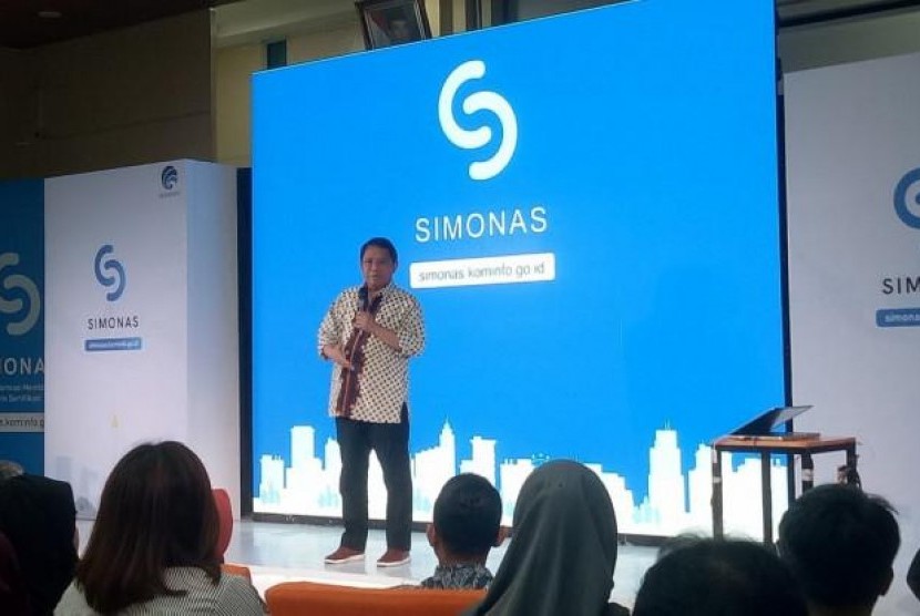 Perkuat SDM, Menteri Kominfo Luncurkan Platform Simonas. (FOTO: Yosi Winosa)