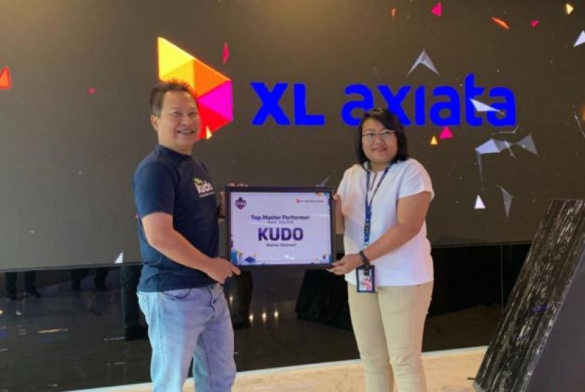 Kudo Duduki Peringkat Teratas Online Channel XL Axiata. (FOTO: Kudo)