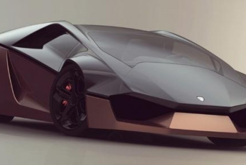 Inilah Tampilan Konsep Lamborghini Ganador