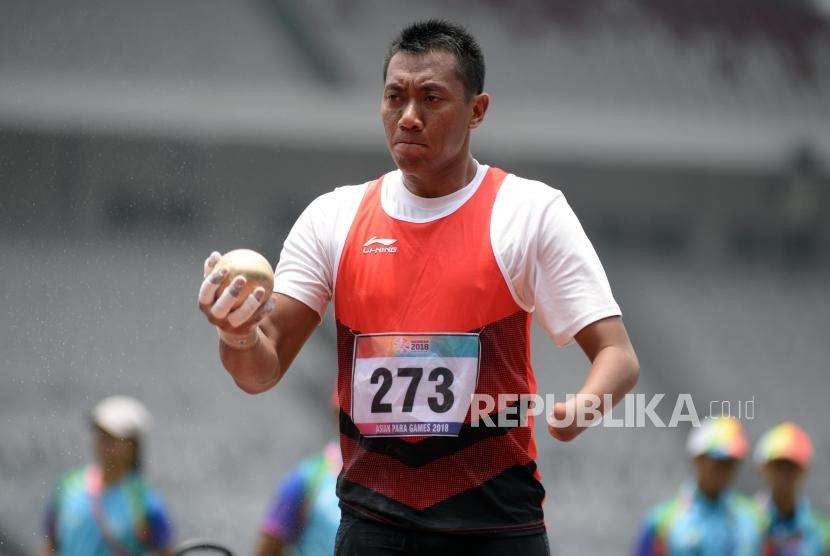 Atlet Peparnas dari Jawa Tengah Priyano (ilustrasi) Priyano menyumbang emas dari lempar cakram Peparnas Papua.