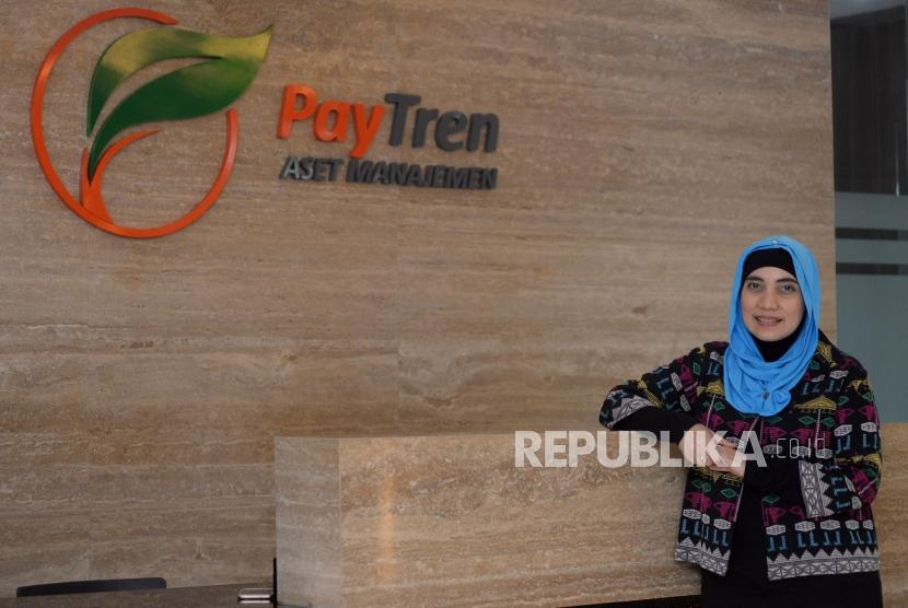 Direktur Utama PT Paytren Aset Manajemen Ayu Widuri. PAM menyatakan sedang dalam proses penjualan 100 persen saham perusahaan yang semula milik Jam'an Nurchotib atau Yusuf Mansur.