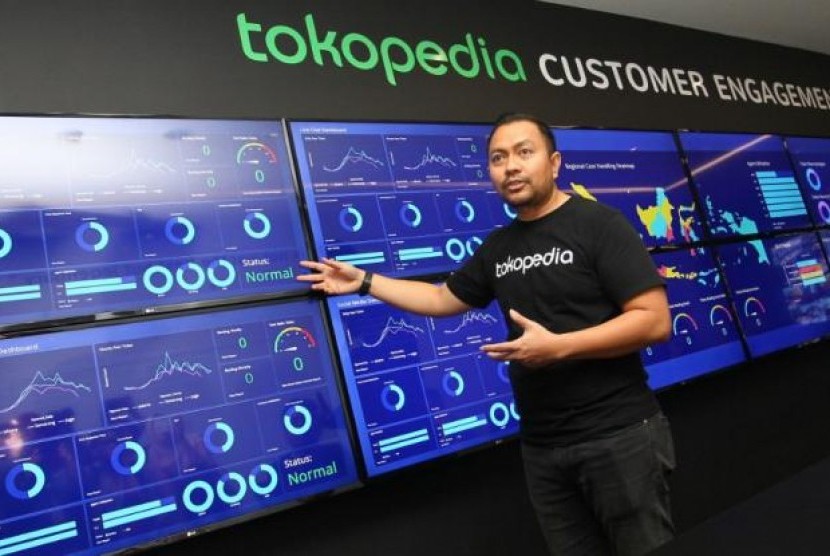 Tokopedia, Rumah bagi 6,4 Juta UKM Indonesia. (FOTO: Sufri Yuliardi)