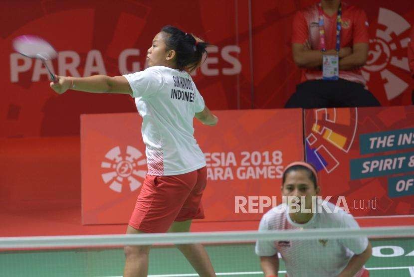 Pebulu tangkis putri Indonesia Khalimatus Sadiyah