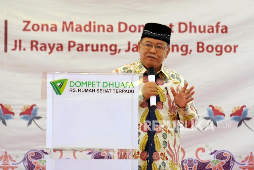 Ketua Yayasan Dompet Dhuafa Republika Ismail A Said 