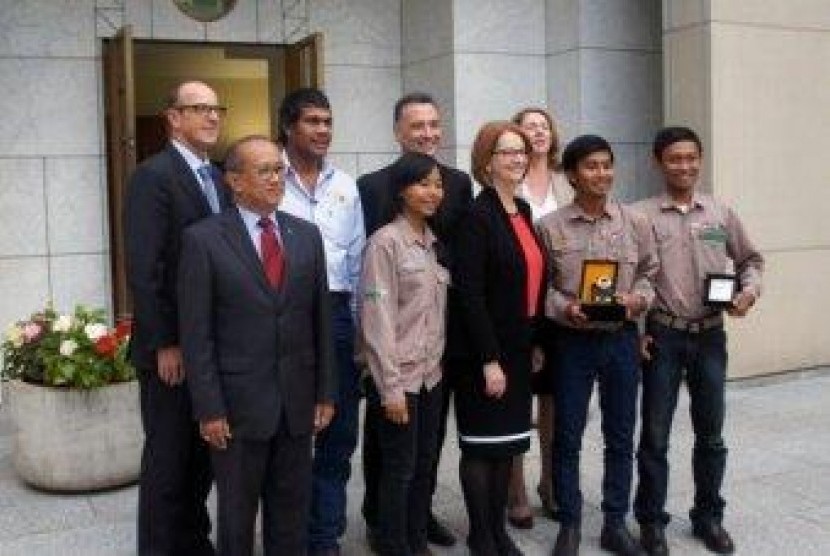 Staf Kedutaan Besar Indonesia di Australia