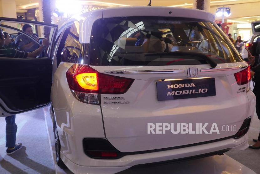 New Honda Mobilio, Honda Mobilio, saat peluncuran, Kamis (21/2), di Jakarta. 