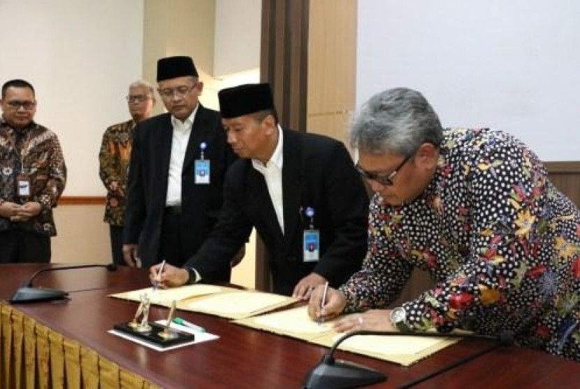 PT. Pertamina Hulu Indonesia sebagai salah satu perusahaan yang bergerak di bidang minyak dan gas bumi (migas) menjalin kerja sama dengan Universitas Sebelas Maret (UNS) Surakarta, Jumat (20/9/2019). HUmas UNS