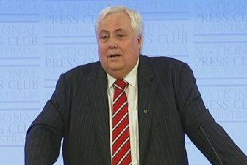Anggota Parlemen Australia Clive Palmer 