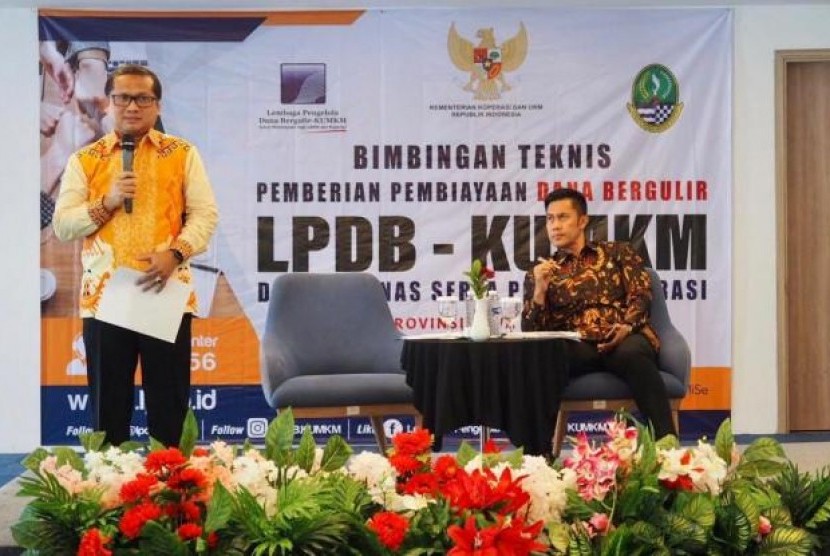 Sebut Koperasi di Indonesia Semakin Berkualitas, LPDB-KUMKM Berikan Bimtek Dana Bergulir. (FOTO: Kemenkop dan UKM)