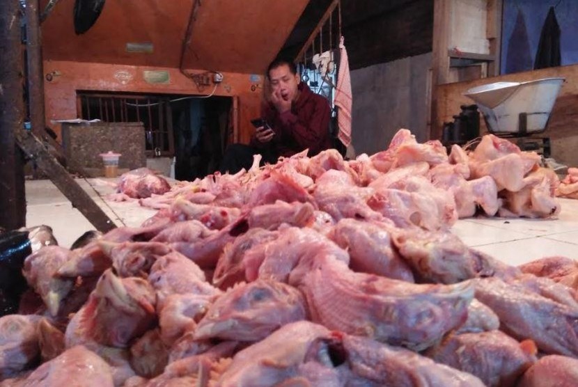 Harga Daging Ayam di Pasar Antri Mulai Naik Sejak Dua Minggu Terakhir