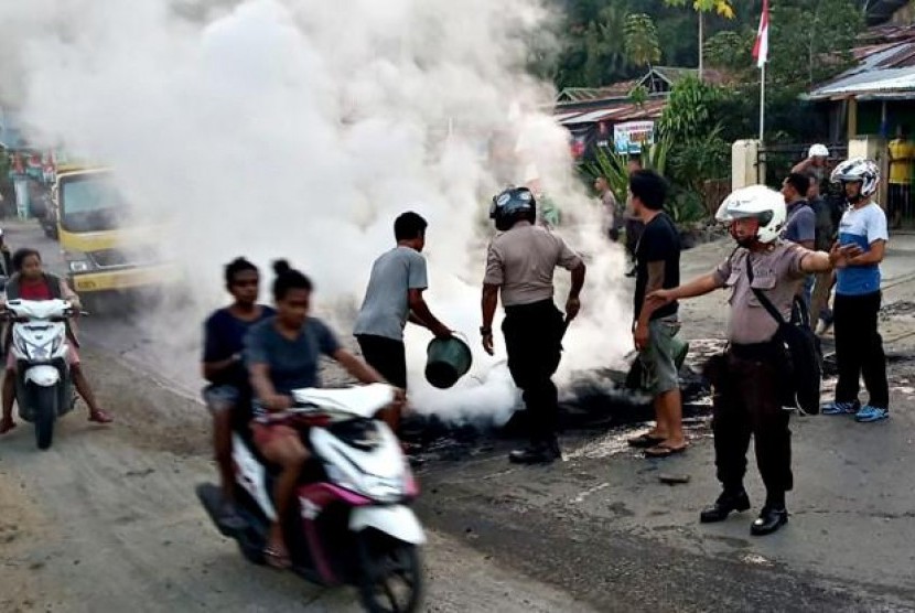 Organisasi Lokal dan Internasional Desak Pemblokiran Data di Papua Dihentikan. (FOTO: Toyiban)