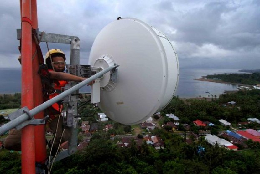 Ditunjang Infrastruktur, Pelanggan Telkomsel di Perbatasan Nunukan Capai 75 Persen. (FOTO: Sufri Yuliardi)