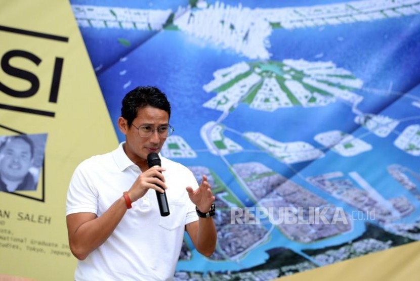 Wakil Gubernur DKI Jakarta Sandiaga Uno 