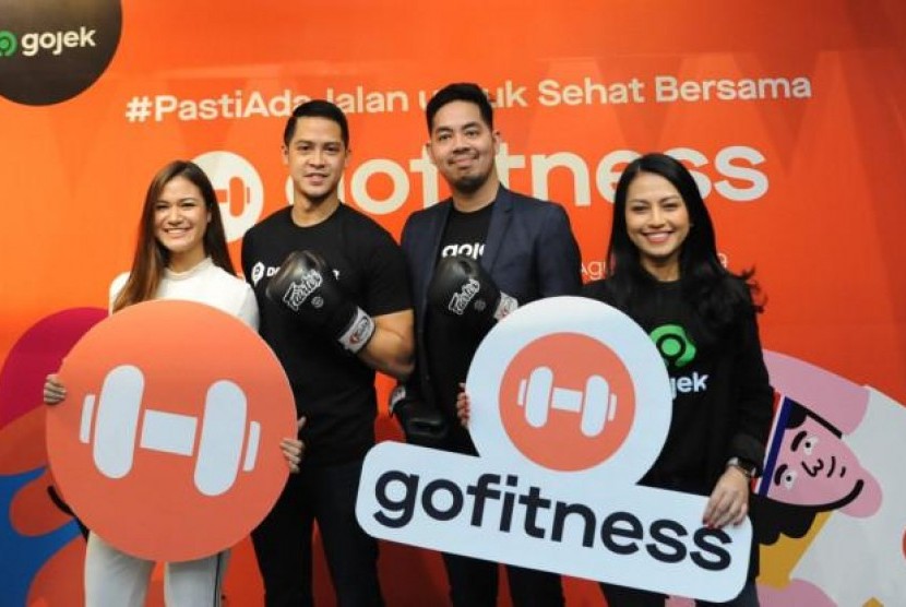 Gojek Kolaborasi dengan DOOgether Luncurkan Layanan GoFitnes. (FOTO: Tanayastri Dini Isna)