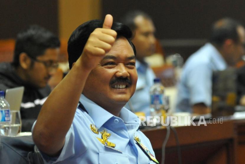 Marshal Hadi Tjahjanto undergo fit and proper test at the House of Representatives on Wednesday (December 6).