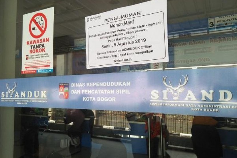 Layanan Publik Kota Bogor Terganggu Akibat Pemadaman Listrik