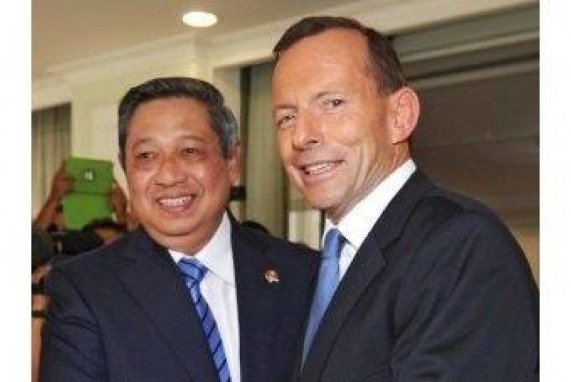 Susilo Bambang Yudhoyono dan Tony Abbott