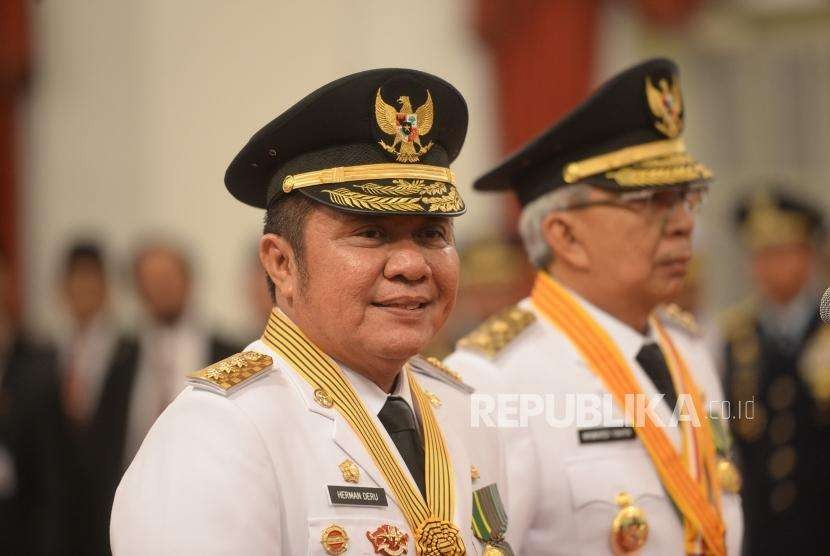 Gubernur Sumatra Selatan Herman Deru