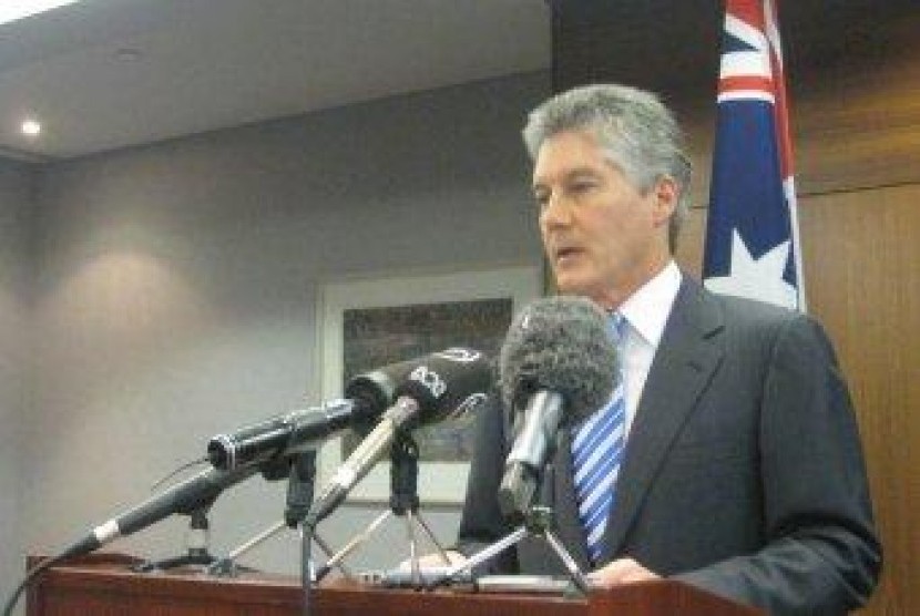 Menteri Pertahanan Australia Stephen Smith 