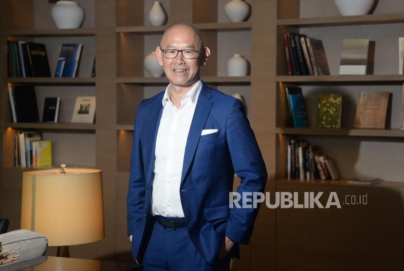 CEO Crown Grup Iwan Sunito saat diwawancarai Republika di Jakarta beberapa waktu lalu. Crown Group akan meluncurkan proyek pertamanya di Melbourne, Australia, bulan depan.