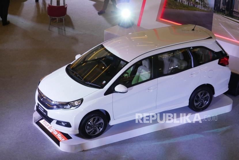 New Honda Mobilio, Honda Mobilio, saat peluncuran, Kamis (21/2), di Jakarta. 