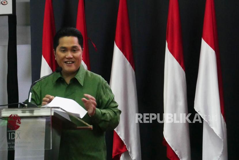 Chief of National Campaign Team (TKN) of Jokowi-Ma'ruf Amin, Erick Thohir