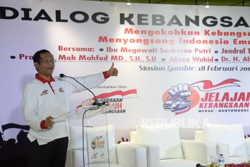 Ketua Gerakan Suluh Kebangsaan Mahfud MD.