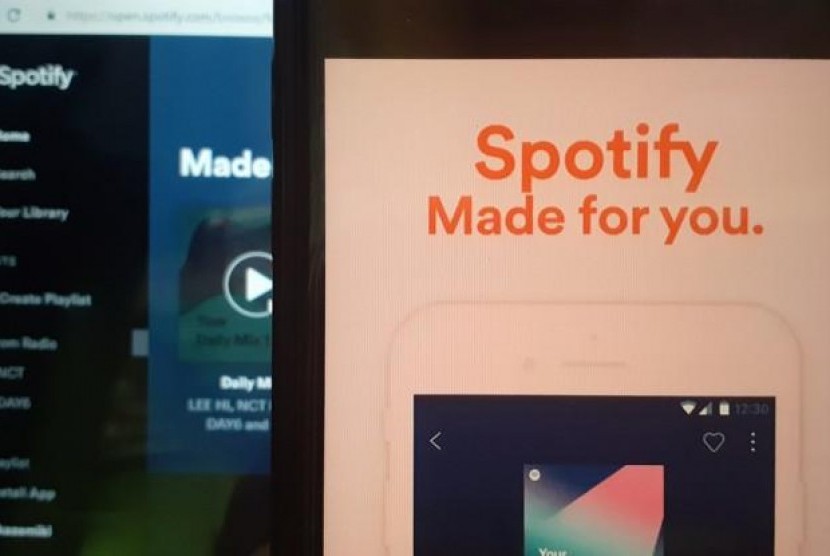 Perhatian!! Ada yang Baru dari Spotify dan Snapchat. (FOTO: Tanayastri Dini Isna)