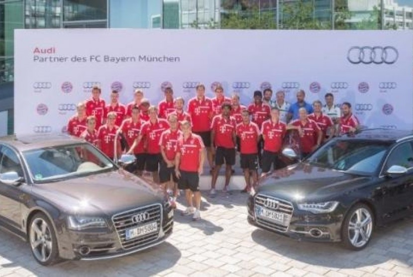 Musim 2013-2014, Audi Jadi Kendaraan Dinas FC Bayern Munchen