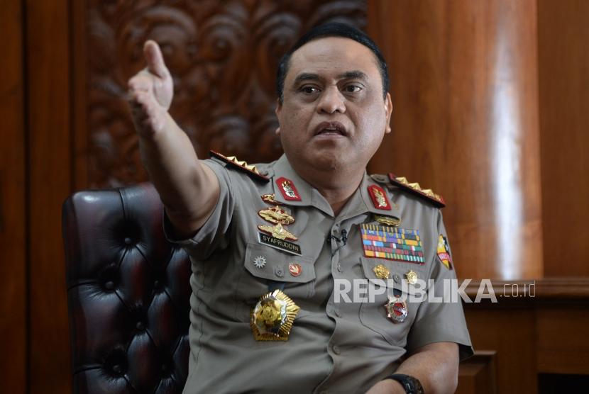 Wakil Kepala Kepolisian Republik Indonesia (Wakapolri), Komisaris Jenderal (Komjen) Pol Syafruddin.