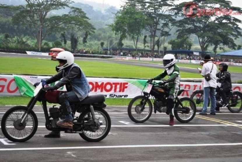 BBMC Indonesia Libatkan Kaum Diffable di Classic Bike Race Cimahi