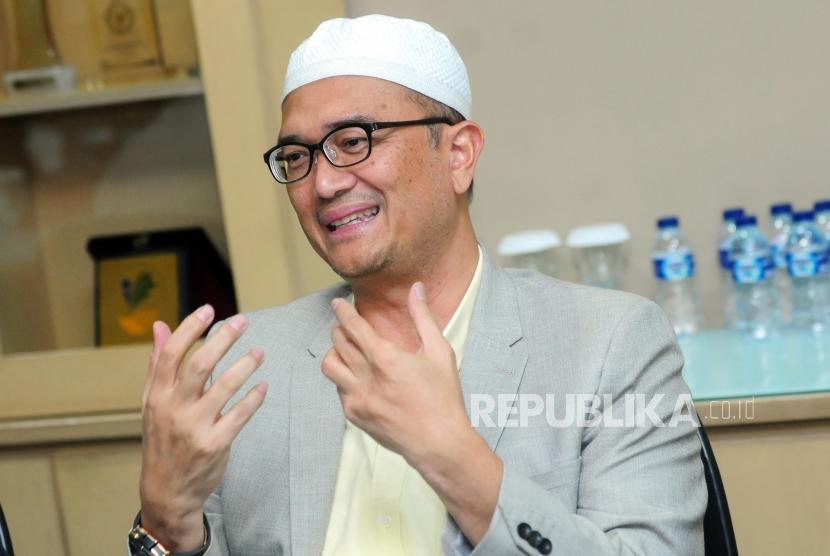 Ketua Umum Serikat Penyelenggara Umrah dan Haji Indonesia (Sapuhi) Syam Resfiadi