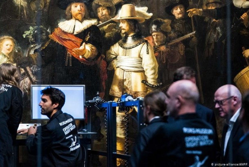 Pertama Kali, Restorasi Lukisan Terkenal Bisa Ditonton Pengunjung Museum