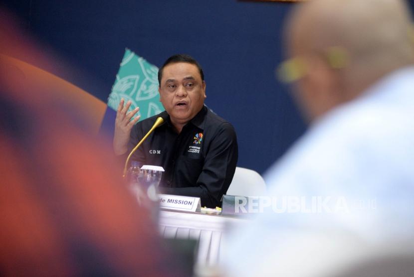 Chef de Mission (CdM) Indonesia untuk Asian Games 2018 Komjen Pol Syafruddin.