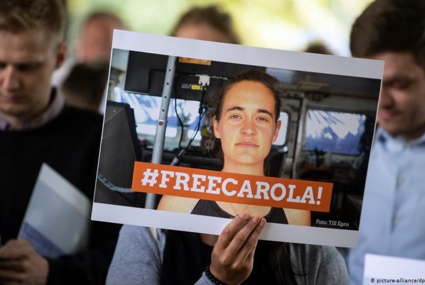 Pengadilan Italia Bebaskan Carola Rackete, Kapten Kapal Penyelamat Pengungsi