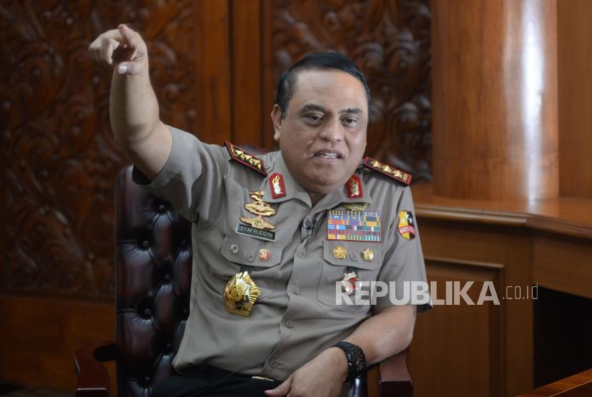 Wakil Kepala Kepolisian Republik Indonesia Komjen Pol Syafruddin.