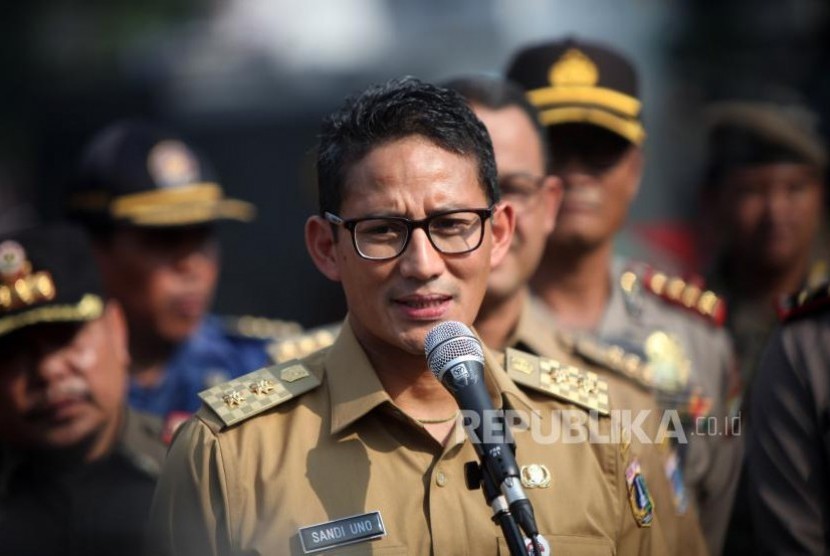 Wakil Gubernur DKI Jakarta Sandiaga Salahudin Uno.
