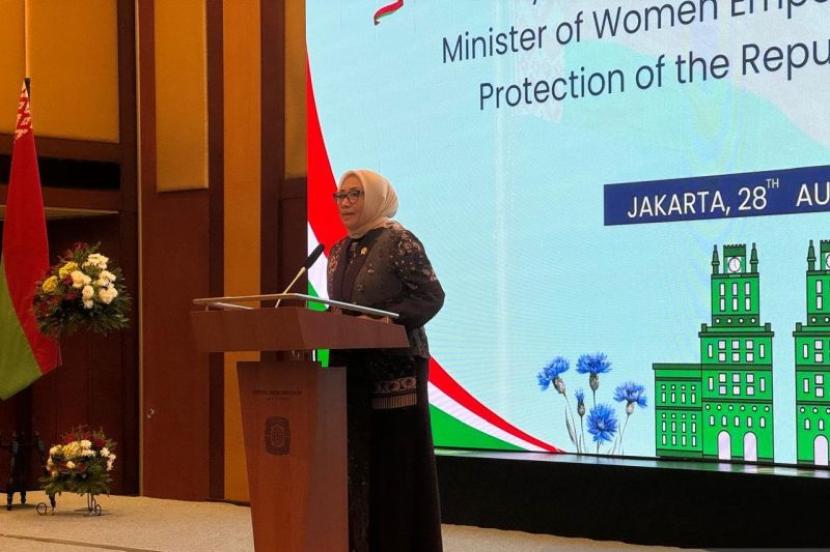 Menteri PPPA: RI berkomitmen perkuat kemitraan dengan Belarus.