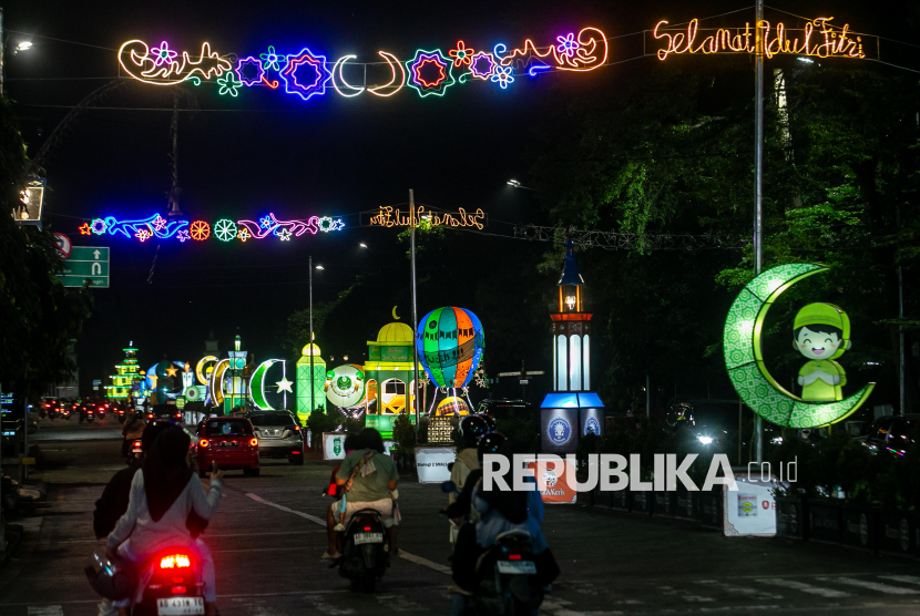 Kerlip Lampion Semarakkan Suasana Ramadhan di Solo