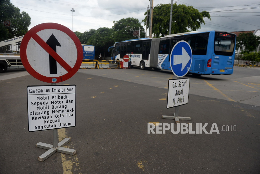 Layanan bus gratis Transjakarta GR5 Kota Tua Explorer kembali beroperasi bersamaan dengan Transjakarta GR4 rute Taman Intan-Museum Bahari per Jumat (29/4/2022). 