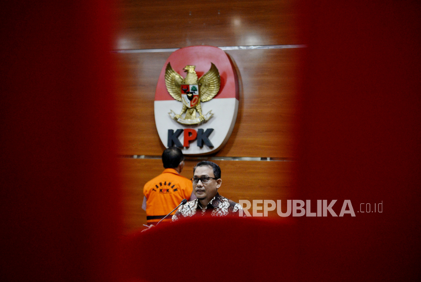 Jubir KPK Ali Fikri. Ali membantah bahwa kembalinya Direktur Penuntutan KPK Fitroh Nurcahyanto ke Kejaksaan Agung terkait penyelidikan kasus dugaan korupsi terkait penyelenggaraan Formula E. (ilustrasi)