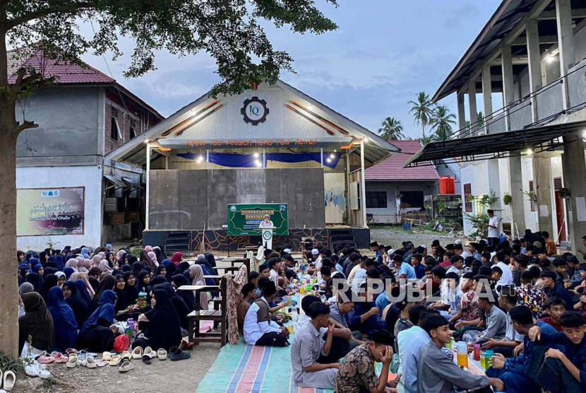 Ilustrasi dayah atau pesantren di Aceh.