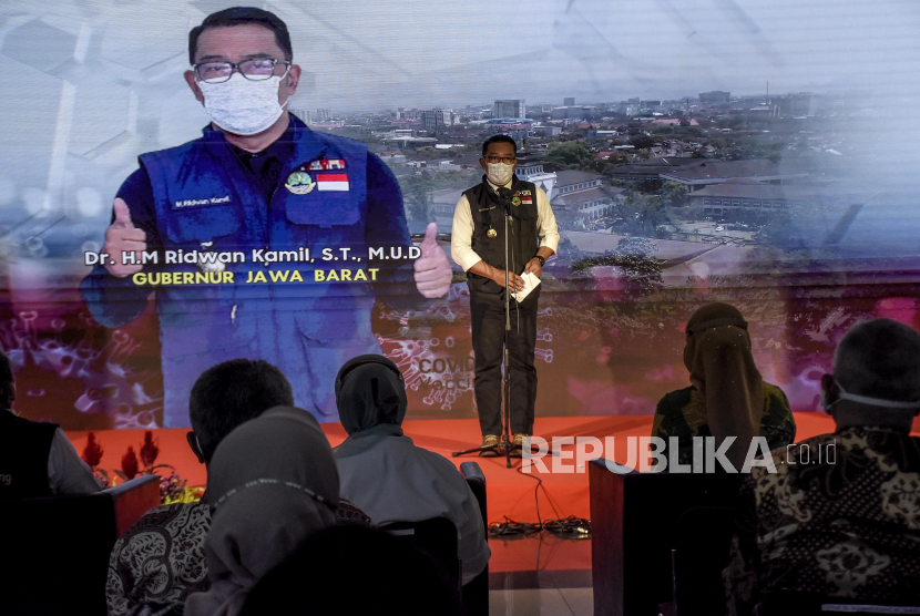 Gubernur Jawa Barat (Jabar) M Ridwan Kamiil.