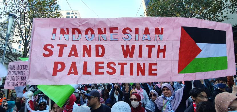 Puluhan Ribu Orang Turun ke Jalanan Australia Mendukung Palestina