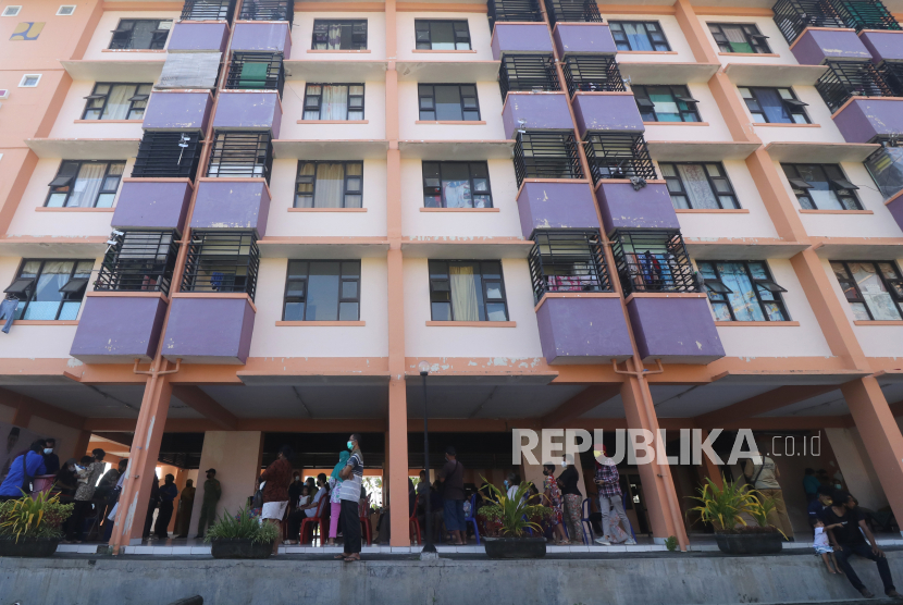 Ilustrasi rumah susun sederhana sewa (rusunawa). Pemerintah Kota (Pemkot) Pekalongan, Jawa Tengah, menargetkan nilai Pendapatan Asli Daerah (PAD) 2022 dari sektor tiga rumah susun sederhana sewa (rusunawa) dan Pondok Boro sebesar Rp 1 miliar.