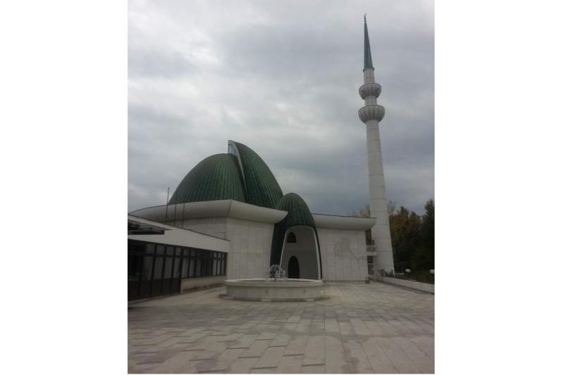 Masjid Raya Zagreb di Kroasia.
