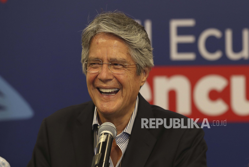Presiden terpilih Ekuador Guillermo Lasso.