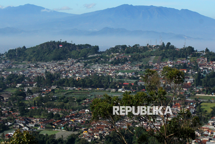 Zona Sesar Lembang atau Patahan Lembang di Kecamatan Lembang, Kabupaten Bandung Barat