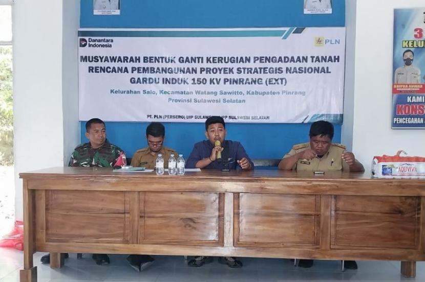 PLN kembangkan GI150 kV di Pinrang perkuat sistem kelistrikan.